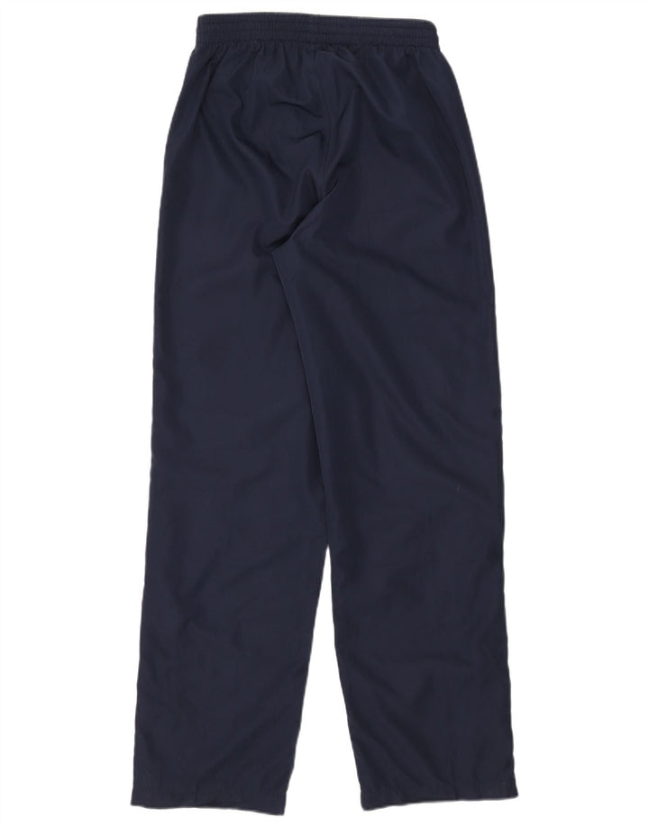 Asics Mens Tracksuit Trousers Medium  Navy Blue Polyester