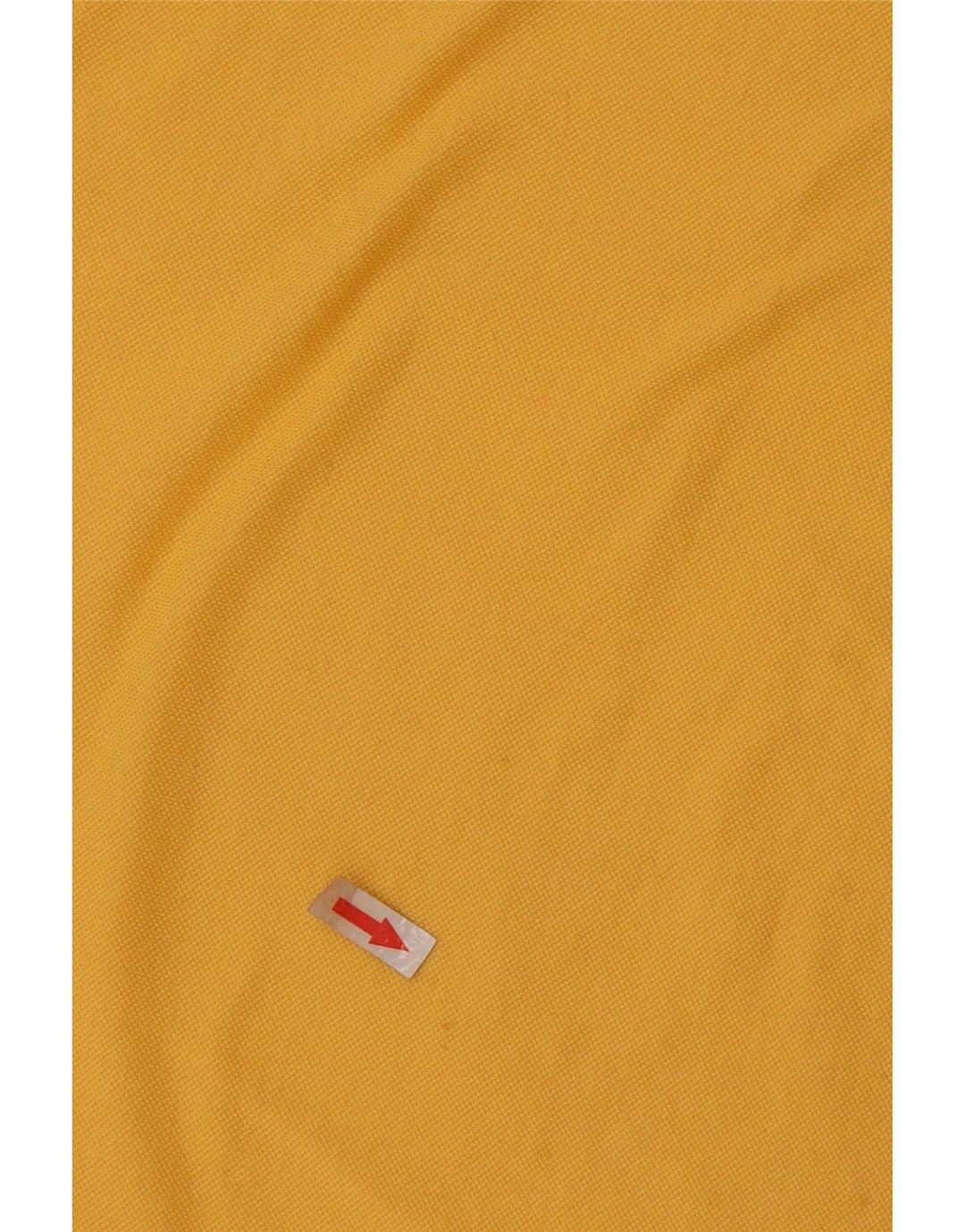 Sergio Tacchini Mens Polo Shirt Medium Yellow Cotton