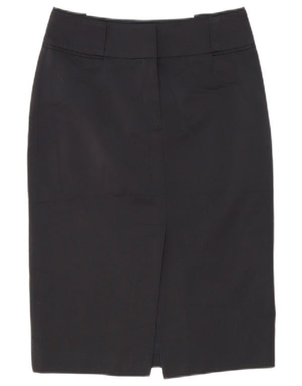 Hugo Boss Womens Pencil Skirt US 4 Small W26 Black