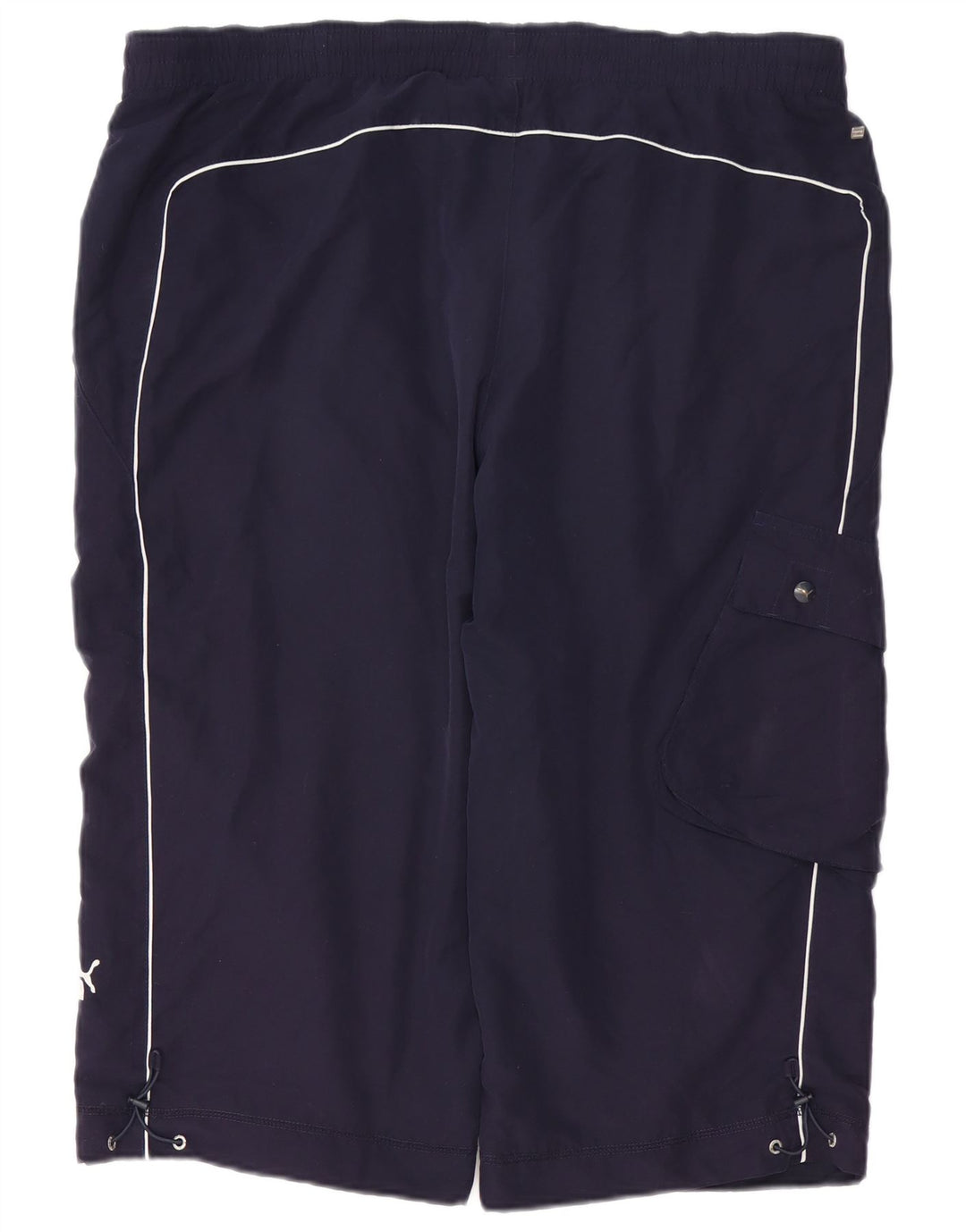 PUMA Mens Bermuda Sport Shorts XL Navy Blue