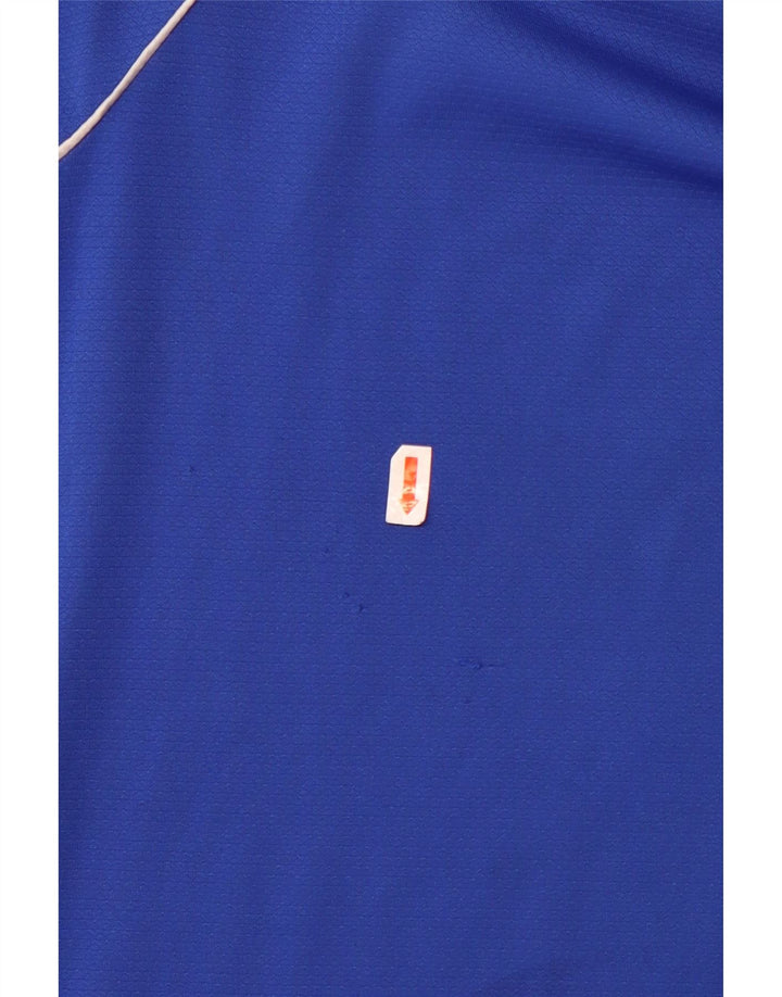 Adidas Mens Climalite T-Shirt Top 3XL Blue Polyester