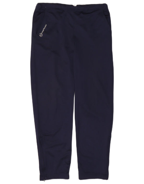 Sergio Tacchini Mens Tracksuit Trousers Large Navy Blue