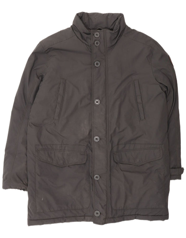 NAPAPIJRI Mens Padded Coat UK 46 3XL Black Polyester
