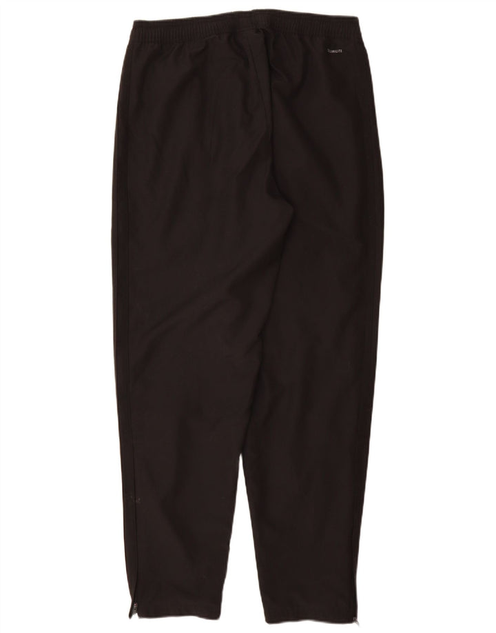 Adidas Mens Climalite Tracksuit Trousers Medium Black Polyester