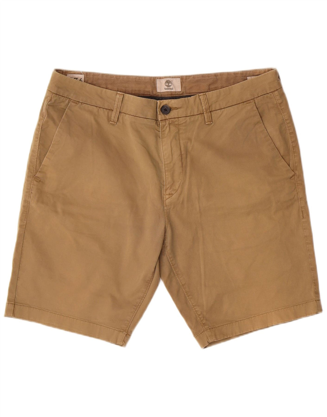 TIMBERLAND Mens Chino Shorts W36 Large  Beige Cotton