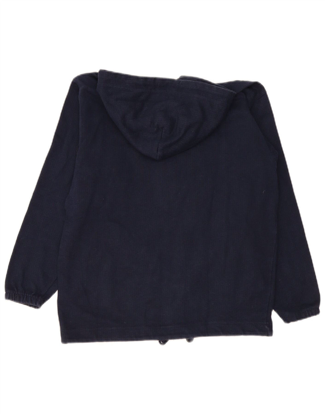 CHAMPION Boys Zip Hoodie Sweater 11-12 Years Navy Blue Cotton