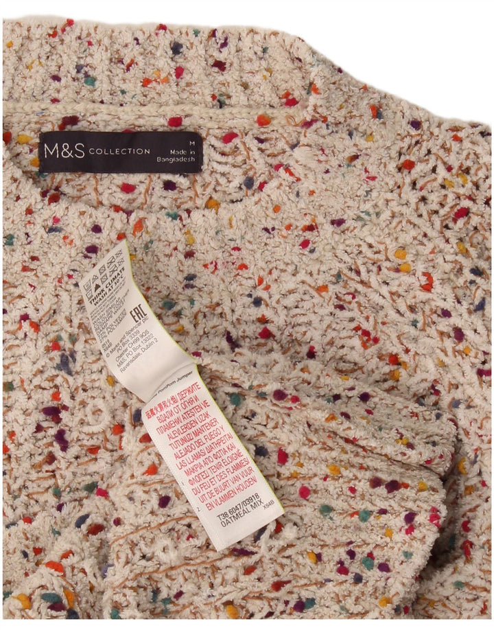 Marks & Spencer Womens Turtle Neck Jumper Sweater UK 14 Medium Multicoloure