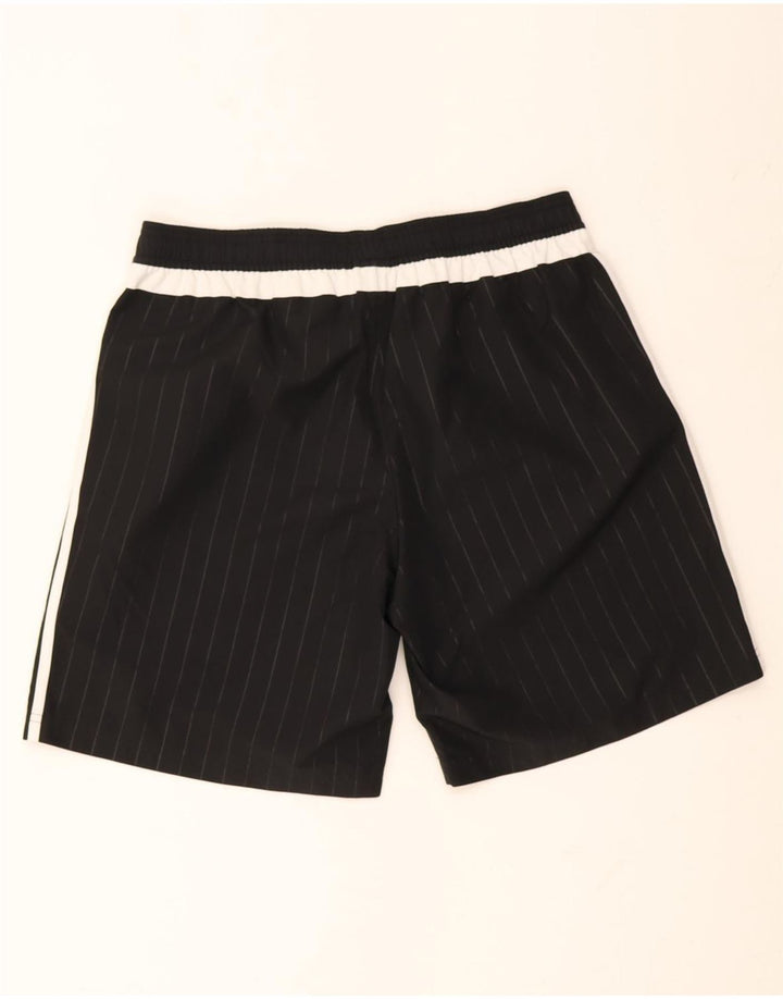 Adidas Mens Sport Shorts Large  Black Striped Polyester