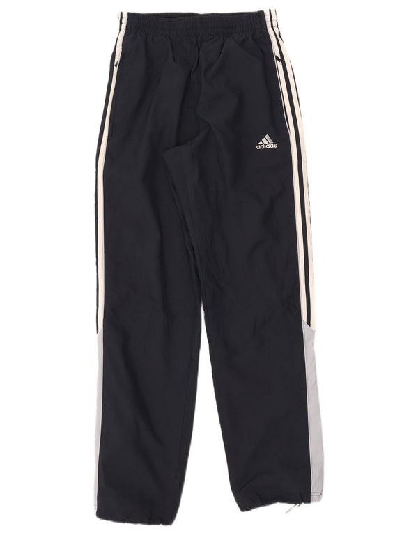 ADIDAS Mens Tracksuit Trousers Joggers  UK 36/38 Small Navy Blue