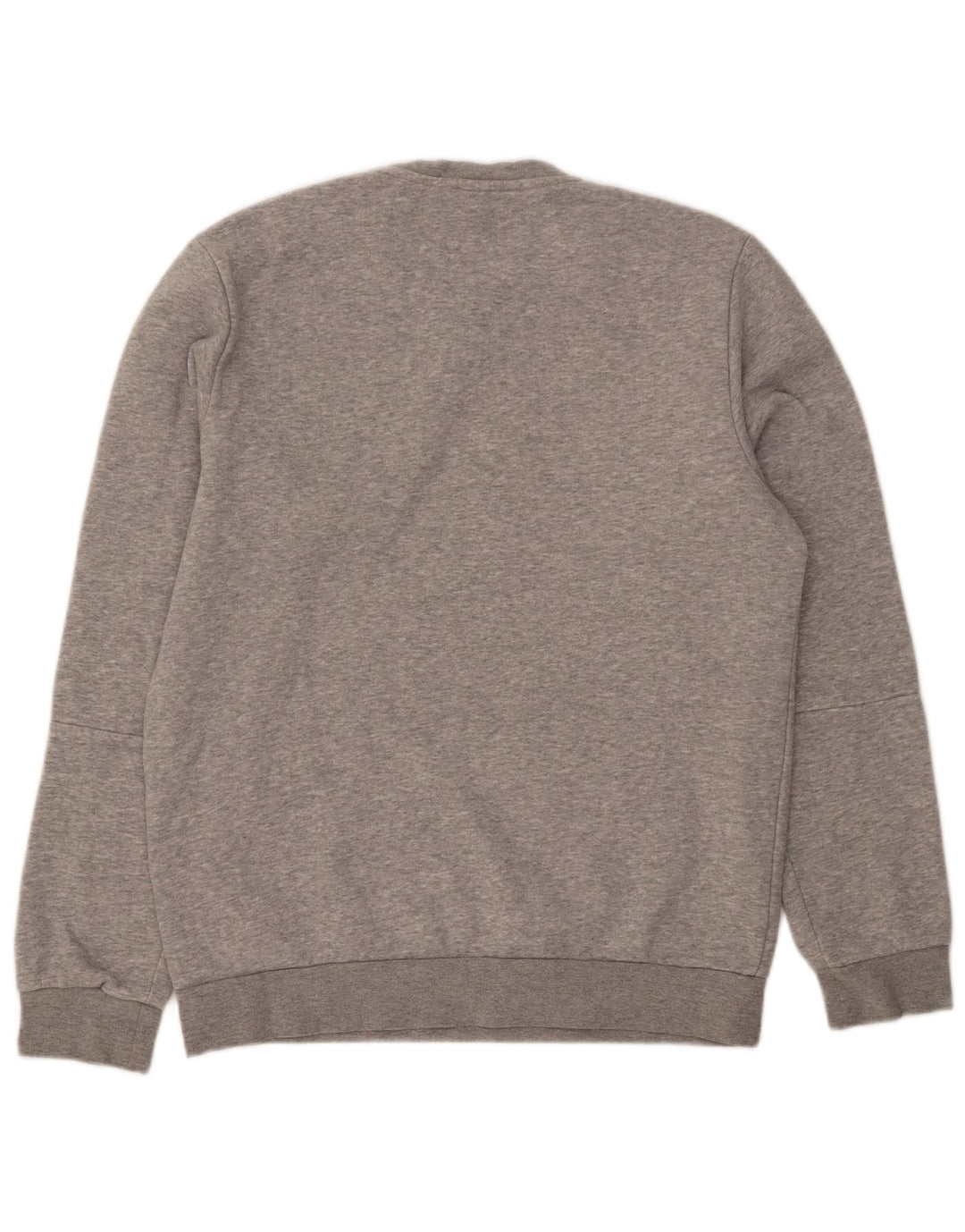 ADIDAS Mens Sweatshirt Jumper Medium Grey Cotton