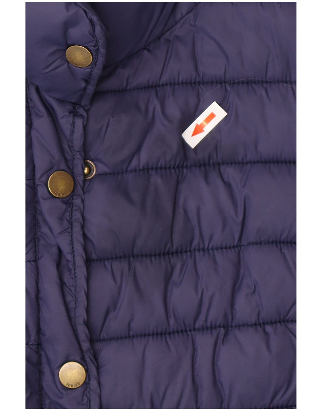 Joules Womens Padded Jacket UK 6 XS Navy Blue Polyester
