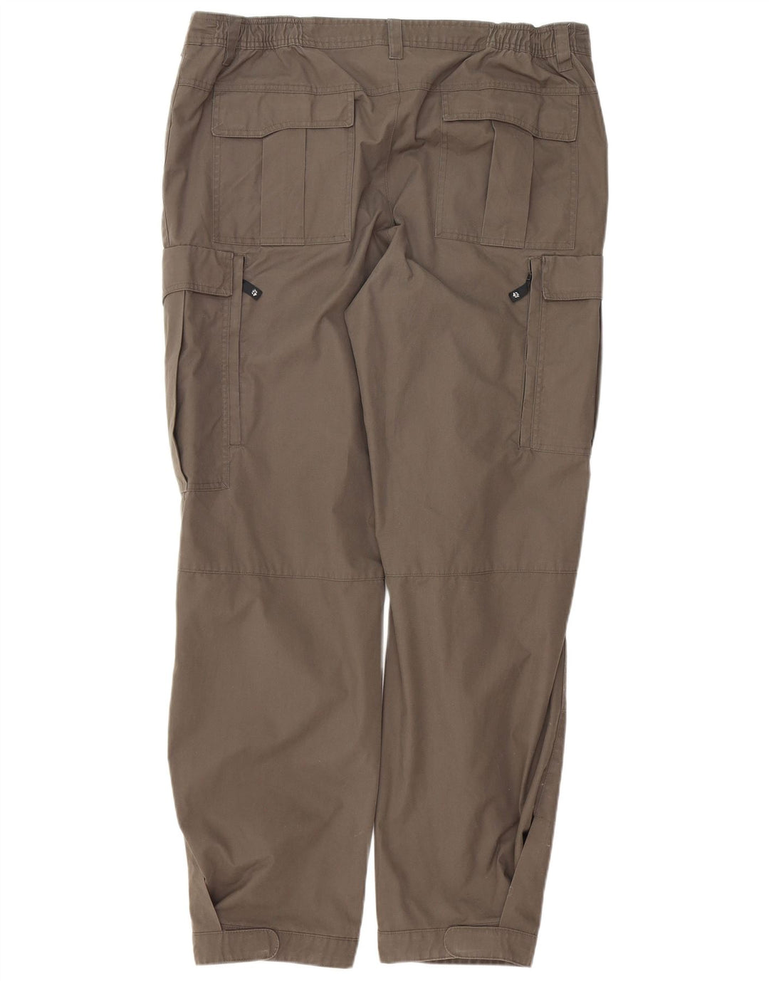 JACK WILLS Mens Straight Cargo Trousers W39 L33 Brown