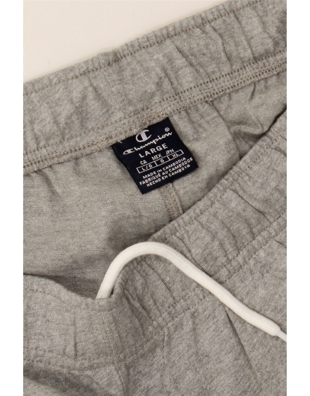CHAMPION Mens Tracksuit Trousers Large  Grey