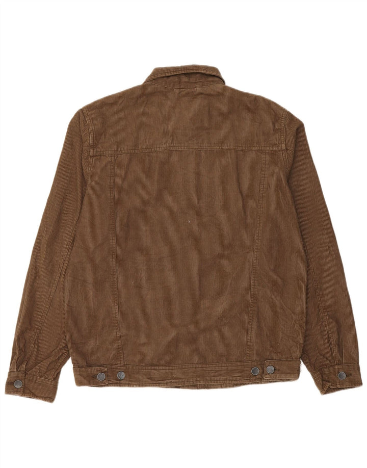 Billabong Mens Corduroy Jacket UK 40 Large Brown