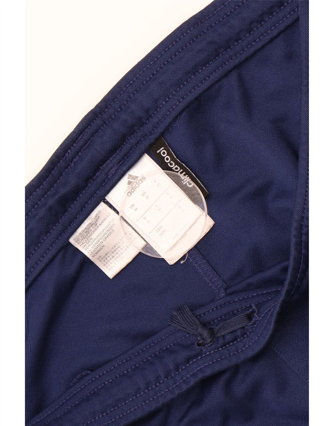 ADIDAS Womens Climacool Tracksuit Trousers UK 12 Medium  Navy Blue Vintage Adidas and Second-Hand Adidas from Messina Hembry 