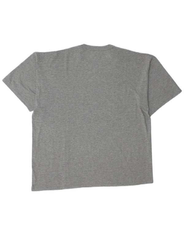 RUSSELL ATHLETIC Mens Graphic T-Shirt Top XL Grey Cotton