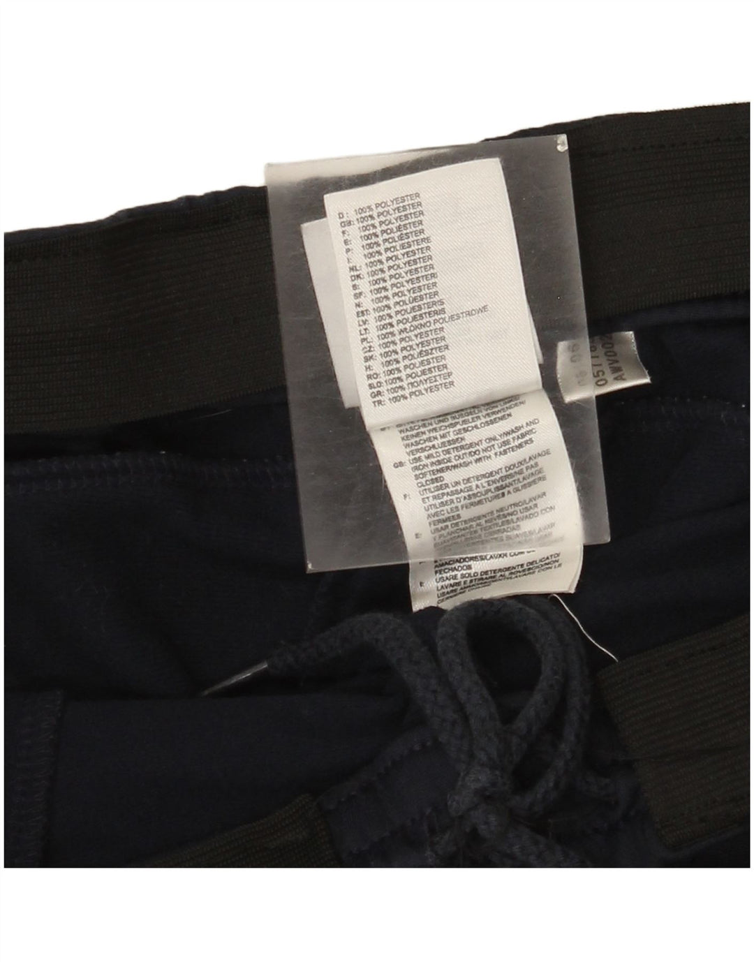 Adidas Mens Tracksuit Trousers 2XL Navy Blue Polyester