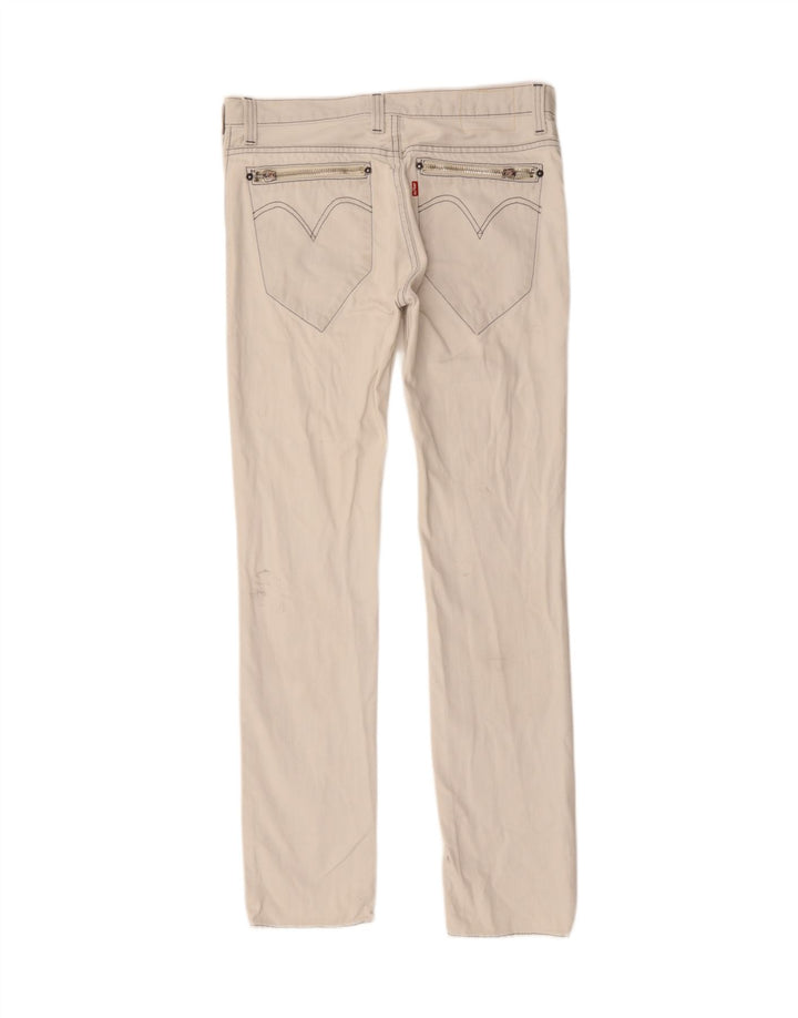 LEVI'S Mens 513 Skinny Jeans W36 L35 White Vintage Levi's and Second-Hand Levi's from Messina Hembry 
