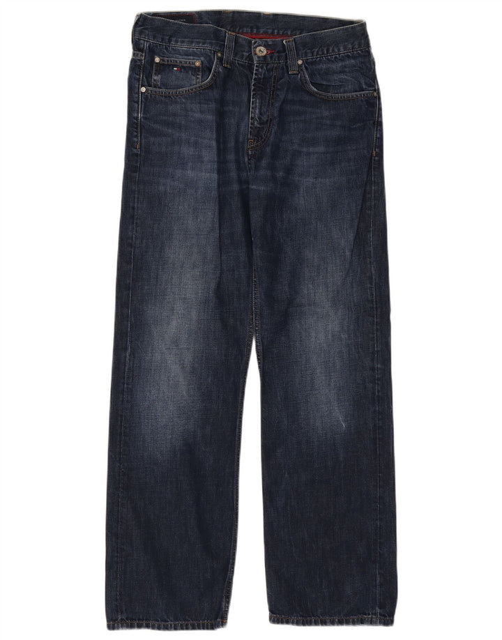Tommy Hilfiger Mens Straight Jeans W32 L30 Blue