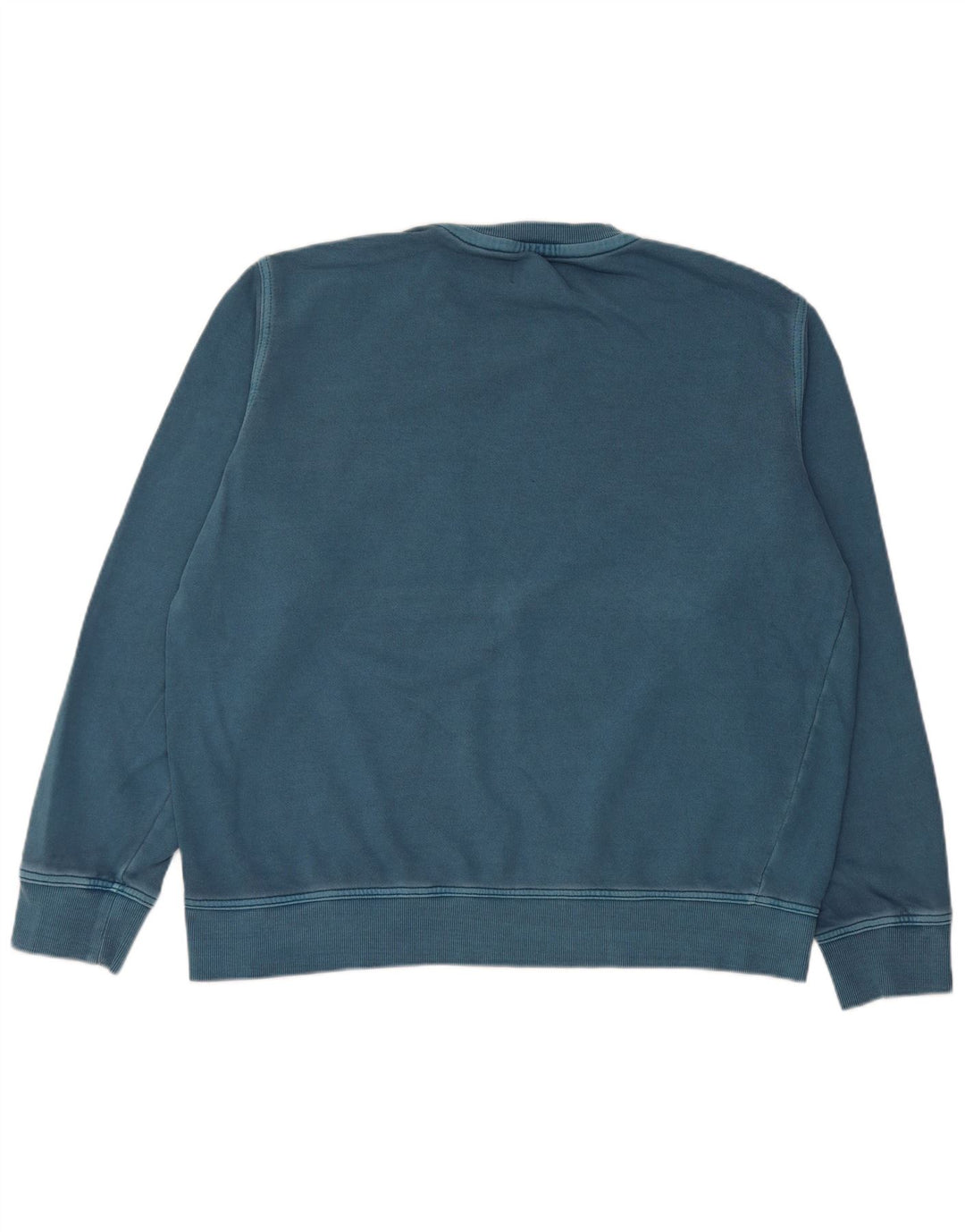 Marks & Spencer Mens Sweatshirt Jumper XL Blue Cotton