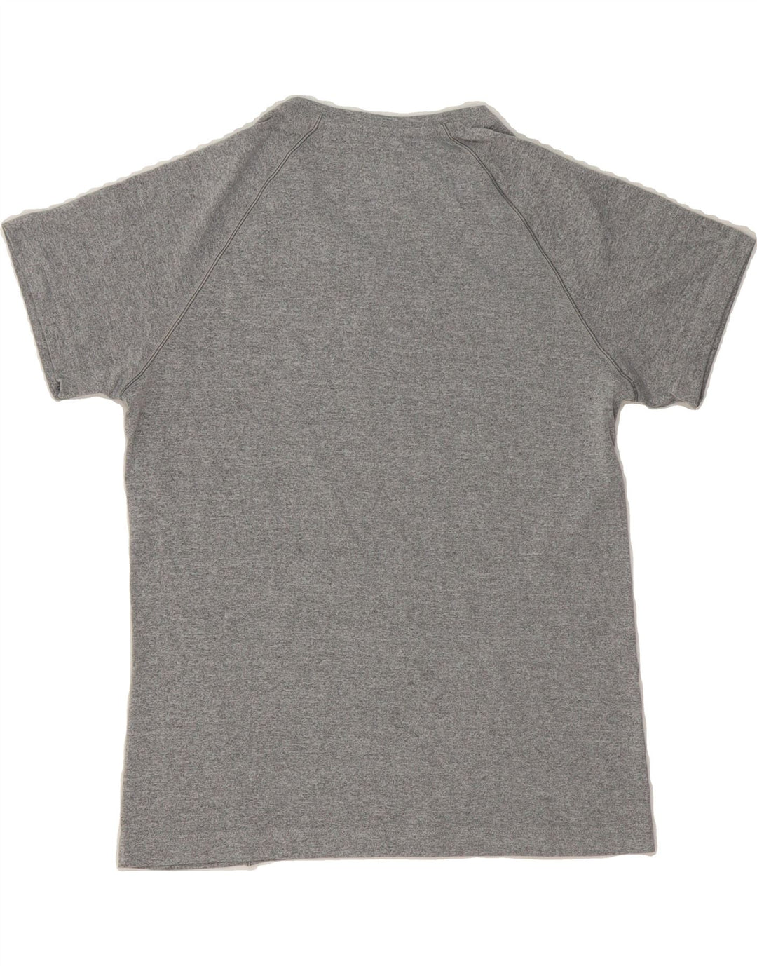 ADIDAS Womens Climalite T-Shirt Top UK 14 Large  Grey Polyester Vintage Adidas and Second-Hand Adidas from Messina Hembry 