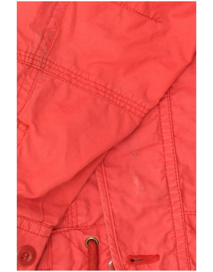 Faciba Mens Utility Jacket IT 54 2XL Red Cotton