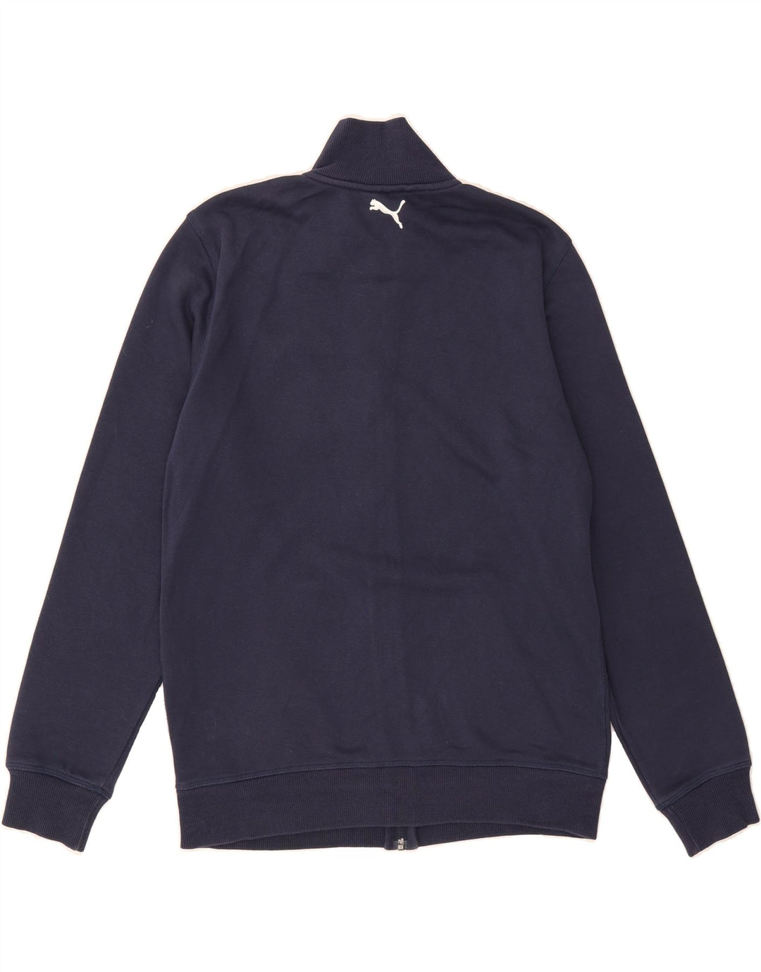 PUMA Mens Tracksuit Top Jacket Small Navy Blue Cotton Vintage Puma and Second-Hand Puma from Messina Hembry 