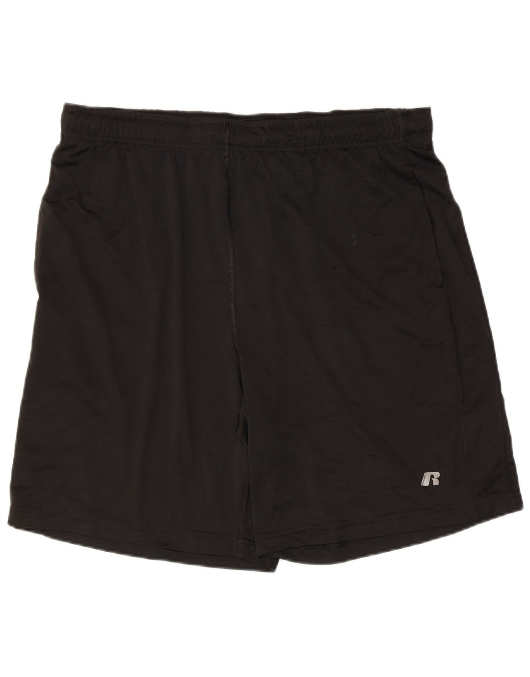 Russell Athletic Mens Sport Shorts Large  Black Polyester