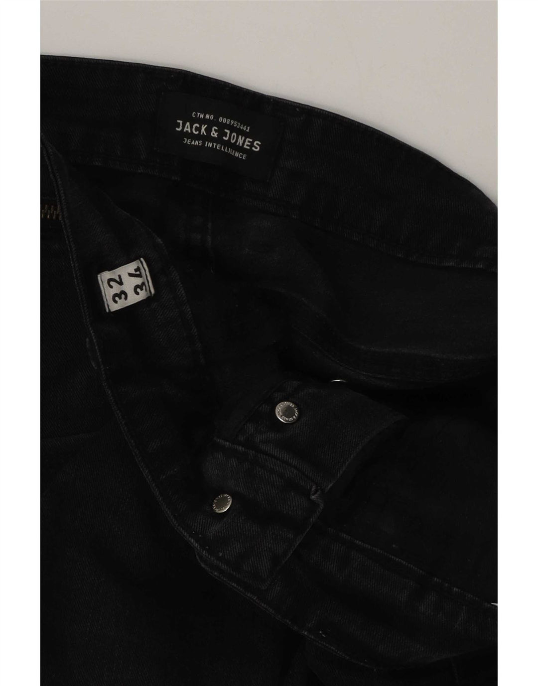 Jack & Jones Mens Slim Jeans W32 L34 Black