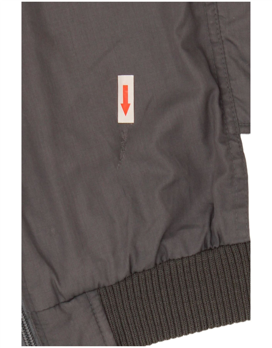 Canda Mens Bomber Jacket UK 40 Large Grey Colourblock Polyester