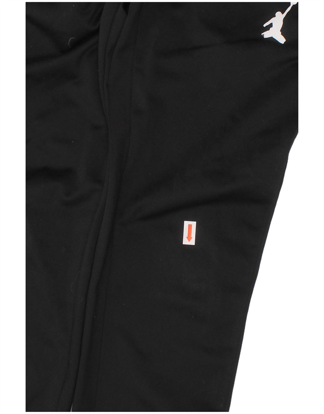 JORDAN Boys Graphic Tracksuit Trousers Joggers 8-9 Years Small Black