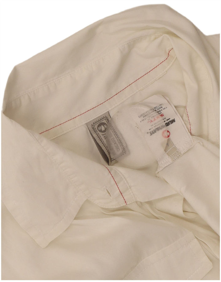Murphy & Nye Womens Shirt Blouse UK 16 Large White Cotton