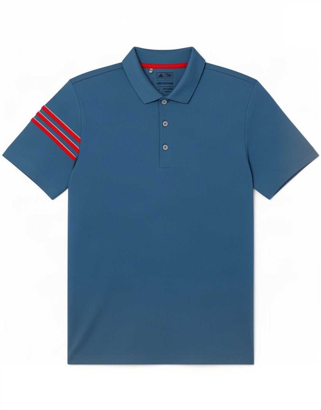 Adidas Mens Climacool Polo Shirt Medium Blue Polyester