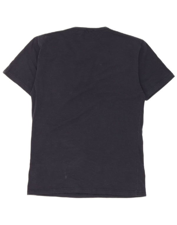 Kappa Womens T-Shirt Top UK 14 Large Navy Blue