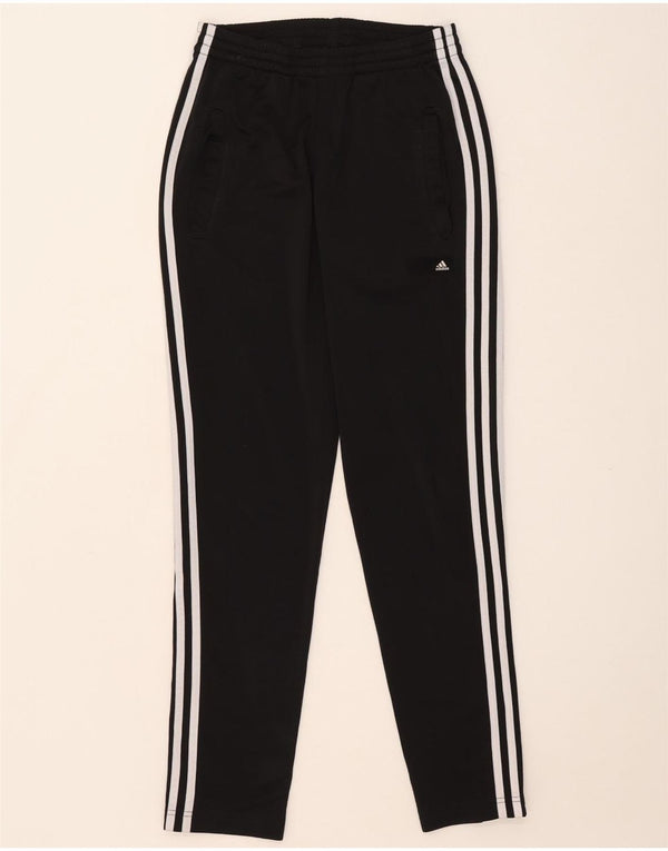 Adidas Womens Tracksuit Trousers UK 36/38 Small Black Polyester