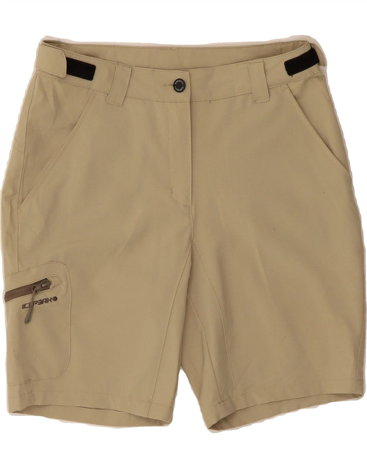 ICEPEAK Womens Cargo Shorts EU 36 Small W29 Beige Polyester Vintage Icepeak and Second-Hand Icepeak from Messina Hembry 