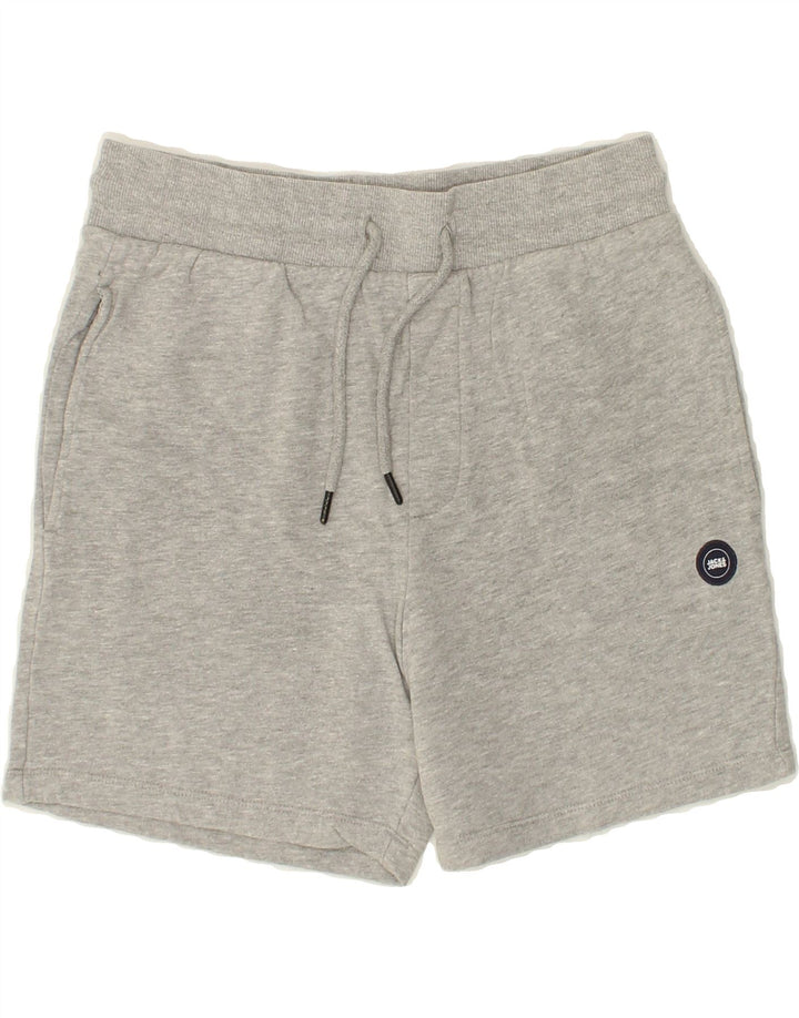 JACK & JONES Mens Sport Shorts Small Grey Cotton Vintage Jack & Jones and Second-Hand Jack & Jones from Messina Hembry 