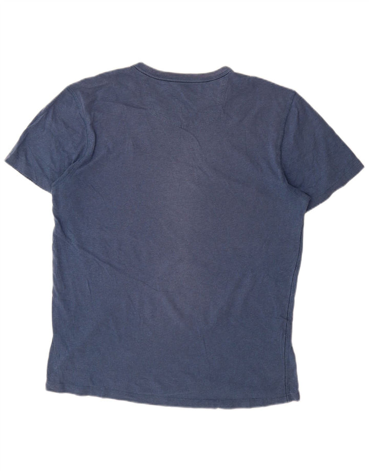 FAT FACE Mens T-Shirt Top Medium Blue