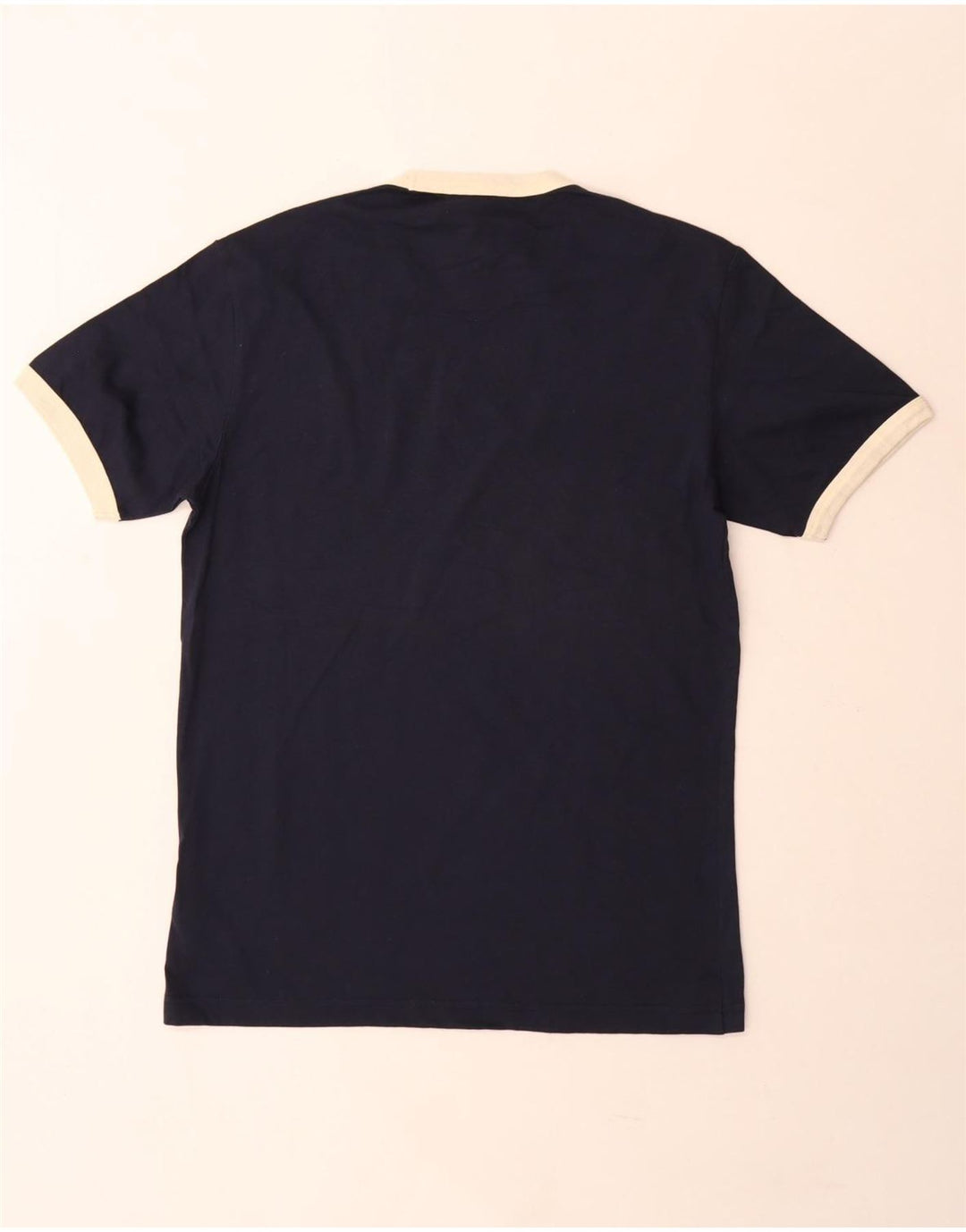 Penguin Mens T-Shirt Top Medium Navy Blue Cotton