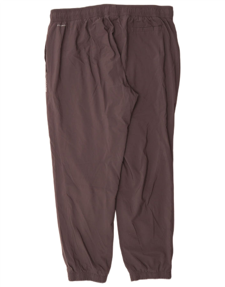 Reebok Mens Speedwick Tracksuit Trousers Joggers 2XL Grey Polyester