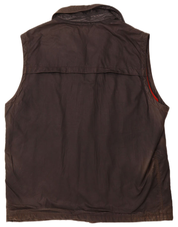 Paul & Shark Mens Yachting Waxed Cotton Jacket UK 46 3XL Black Polyester