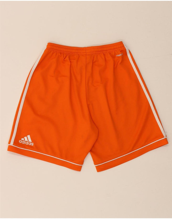 Adidas Mens Aeroready Sport Shorts Small Orange Polyester