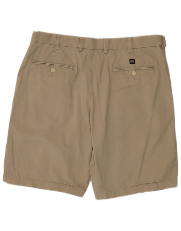 Marks & Spencer Mens Chino Shorts W38 XL Beige Cotton