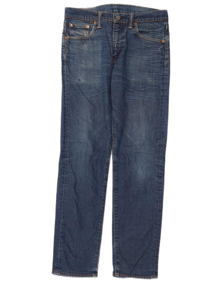 Levi's Mens 508 Straight Jeans W30 L30 Blue Cotton