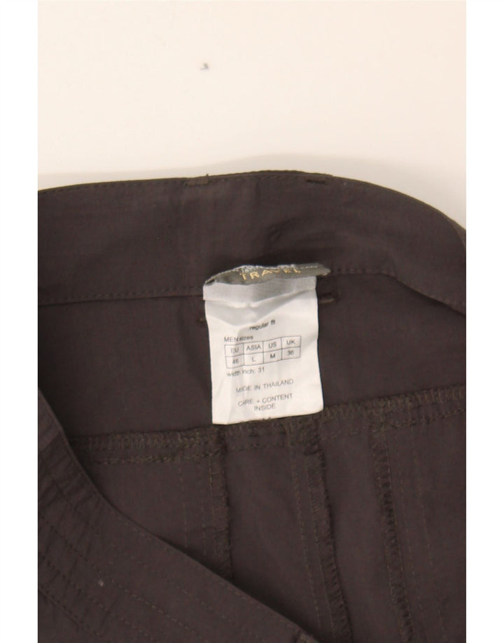 JACK WOLFSKIN Womens Regular Fit Cargo Capri Trousers W36 L19 Grey Vintage Jack Wolfskin and Second-Hand Jack Wolfskin from Messina Hembry 