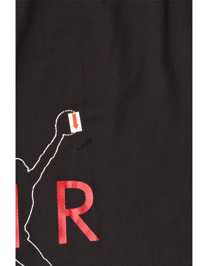 Jordan Boys Graphic Sport Shorts 13-14 Years XL Black Polyester