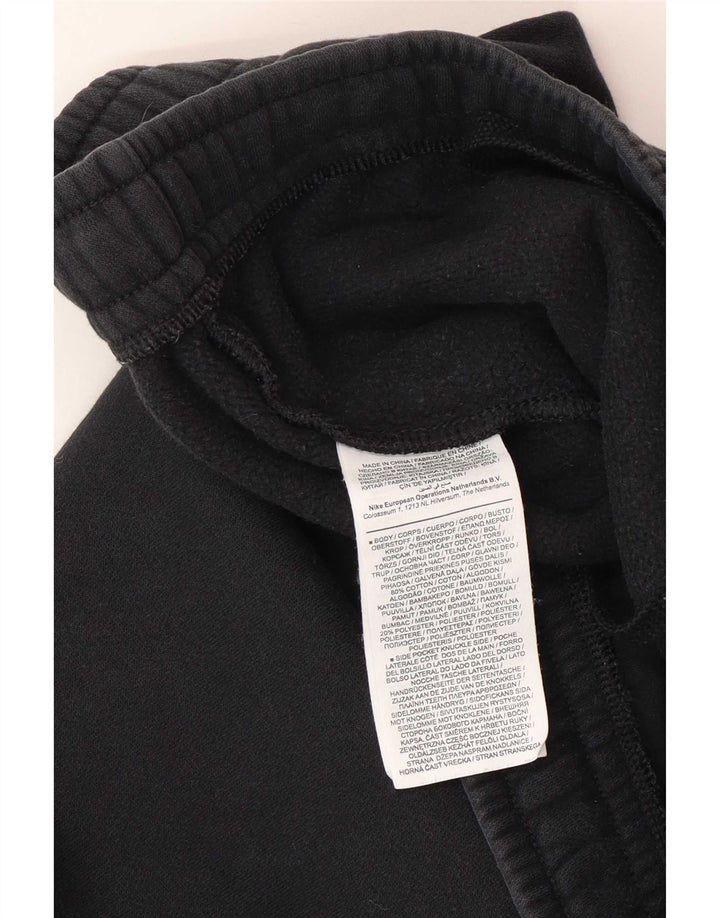 Nike Mens Tracksuit Trousers Joggers Medium  Black Cotton