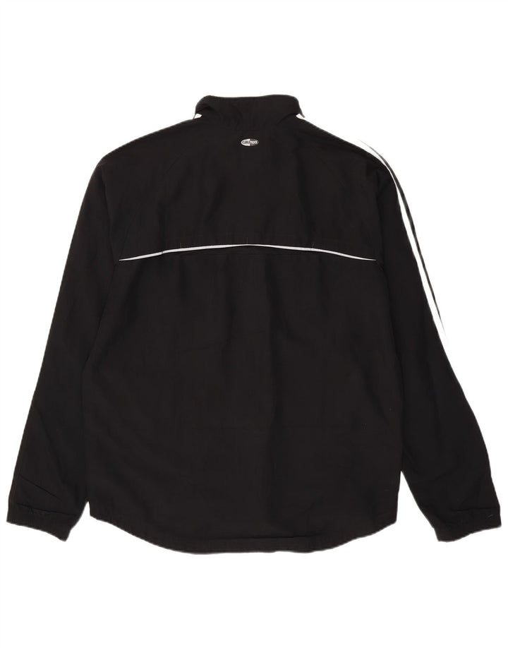 Adidas Mens Clima Proof Rain Jacket UK 38 Medium Black Polyester