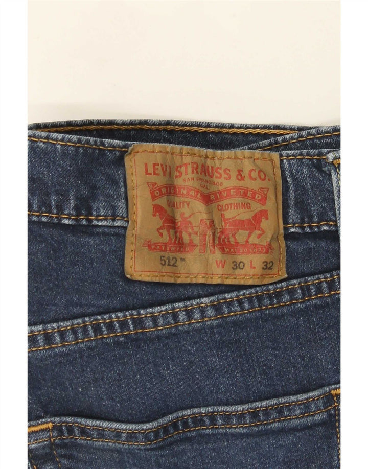 Levi's Mens 512 Slim Tapered Jeans W30 L29 Blue