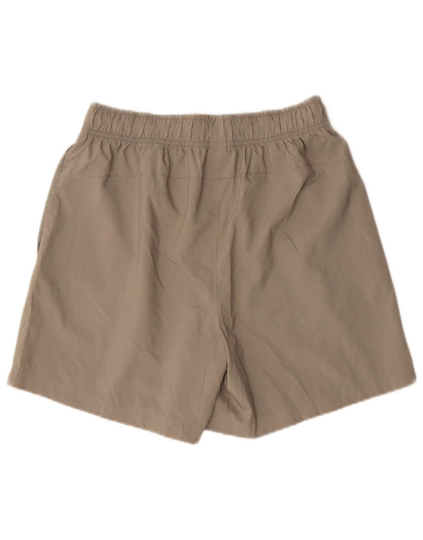 Puma Womens Sport Shorts Small  Beige Polyester